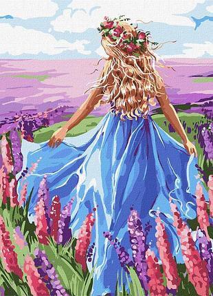 Картина по номерам кно4834 наедине с мыслями 40*50см. идейка картины раскраски по номерам 2022 в украине