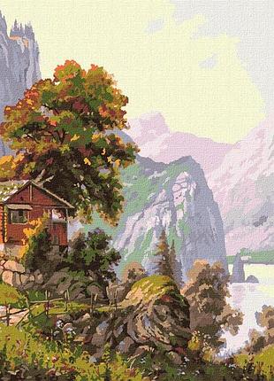 Картина по номерам кно2850 уютный уголок, 40x50см. идейка картины раскраски по номерам 2022 в украине