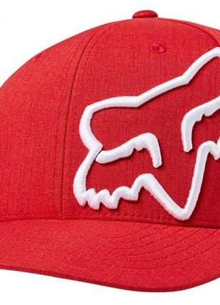 Кепка fox clouded flexfit hat (red), s/m, s/m