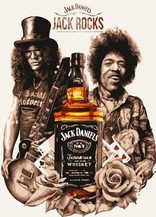 Картина по номерам gx40101 jack daniels. 40*50см. никитошка картины раскраски по номерам 2022 в украине