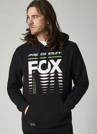 Толстовка fox pro circuit pullover fleece (black), xl, m, толстовка1 фото