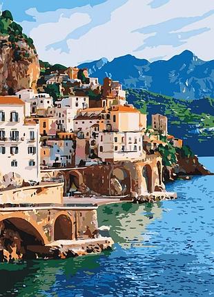 Картина по номерам кно2745 сказочный остров 40*50см идейка картины раскраски по номерам 2022 в украине