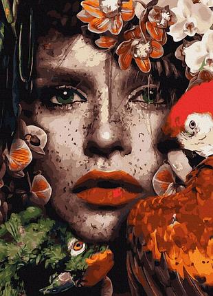 Картина за номерами gx42043 зачаровує погляд 40х50см. rainbow