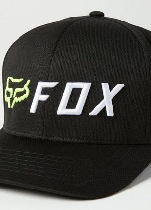 Кепка fox apex flexfit hat (black), s/m, s/m