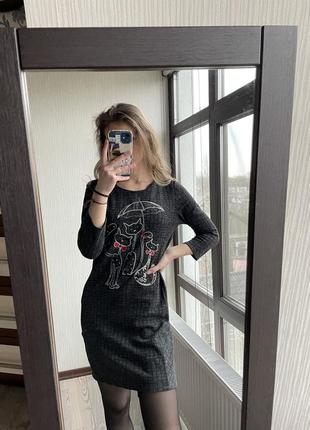 Сукня з котиками