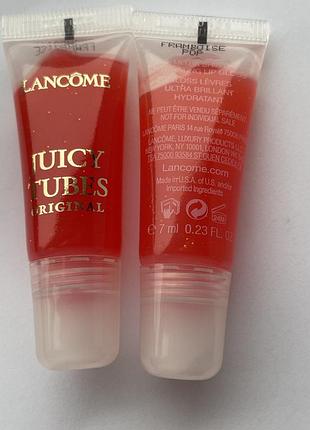 Блеск lancome juicy tubes framboise pop 7 ml