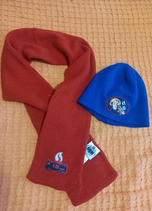 Фірмовий набір шарф шапка рукавички2 фото