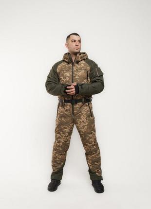 Військовий зимовий комбінезон з капюшоном6 фото