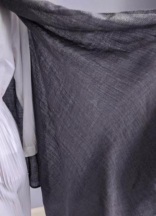 Великий палантін, шарф (вовна+кашемір) shruti.4 фото