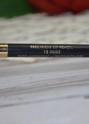 Фірмовий точний контурний олівець для губ №7 precision lip pencil 13 nude оригінал4 фото