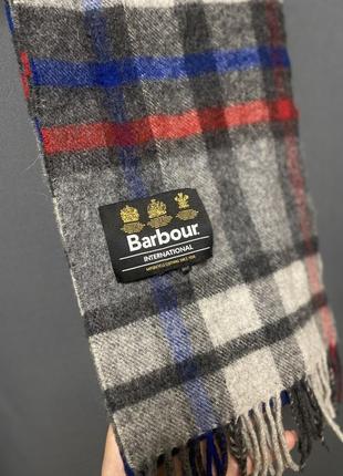 Barbour шерстяной шарф