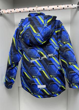 Демісезонна термо куртка для хлопчика lassye 110,1164 фото