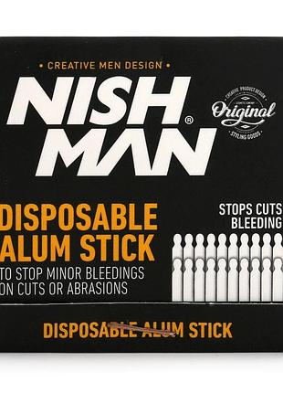Кровоспинні сірники nishman disposable alum stick 20 шт