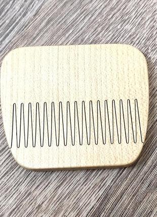 Гребень на магнитах  из натурального дерева