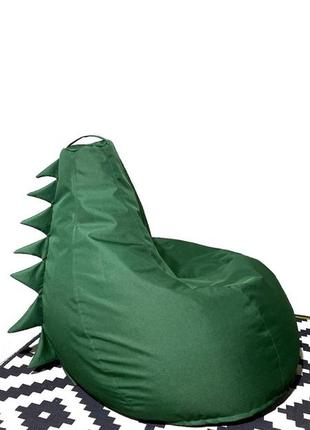 Кресло-мешок форма "груша", размер xxl(130*100), серый9 фото