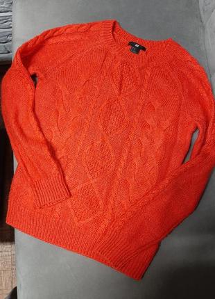 Джемпер светр теплий зима hm h&m 34 xs