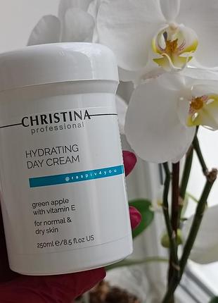 Christina hydrating day cream green apple vitamin e крем кристина зеленое яблоко витамин е