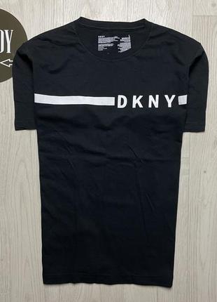 Чоловіча преміальна футболка dkny, розмір l2 фото