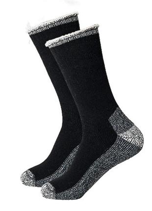 Вовняні шкарпетки потовщені теплі zhejiang 41-44 чорний