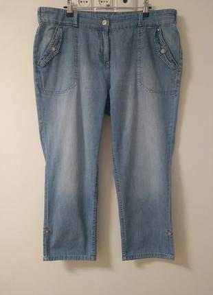 Бриджи джинсы c&a the crop jeans classic fit.