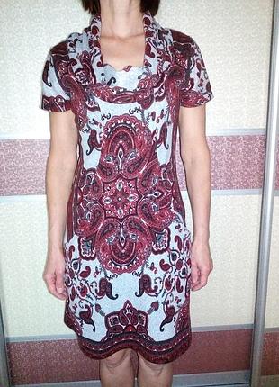 Плаття — туніка трикотажна осіння