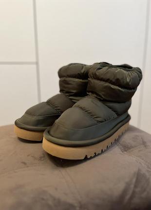 Дутики 40 розмір жіночі черевики дутіки, теплі зимові