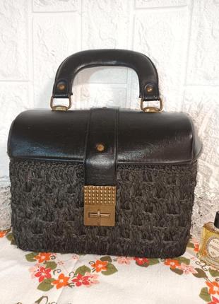 Сумка саквояж вінтаж ретро фабрики бегеля 1979 рік