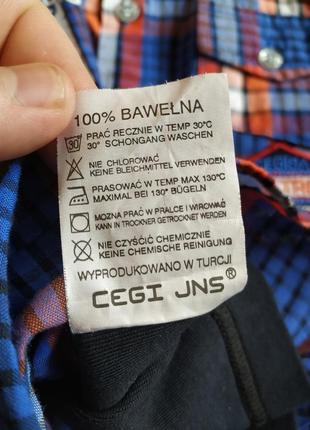 Клетчатая рубашка 7