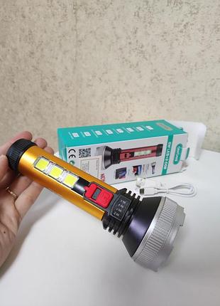 Ліхтарик з акамулятором заряджається від usb