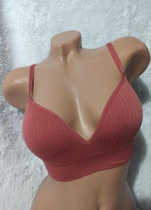 Хит продаж🔥топ-бюст в рубчик ouno бра бюстгалтер лифчик