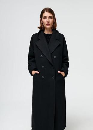 Двобортне пальто oversize1 фото