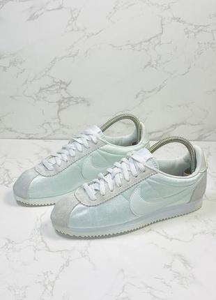 Мятные кроссовки nike  cortez оригинал2 фото