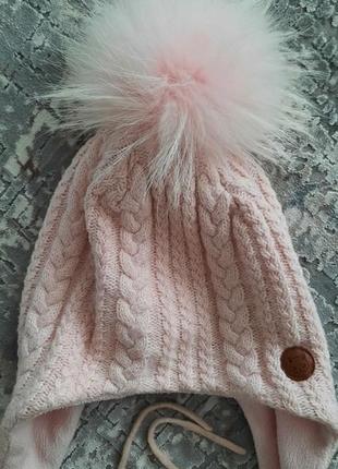 Шапка hm на флісі