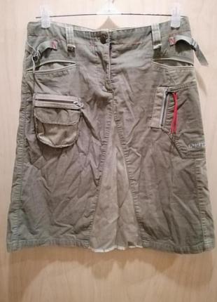 Юбка вельветовая