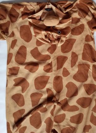 Флісова піжама кігурумі жирафка9 фото