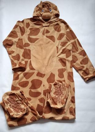 Флісова піжама кігурумі жирафка10 фото