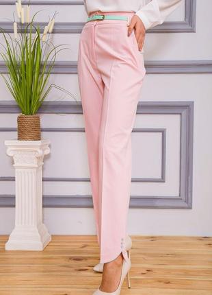 Распродажа 🔥стильные брюки розовые #1663 фото