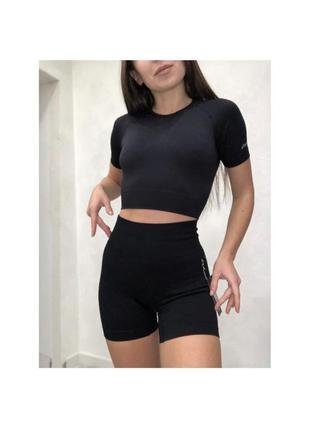 Спортивный костюм кроптоп велосипедки