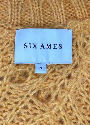 Очень красивый свитер ажурной вязки six ames7 фото