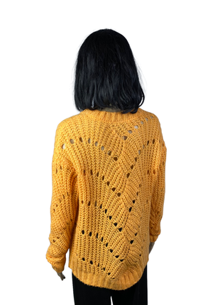Очень красивый свитер ажурной вязки six ames6 фото