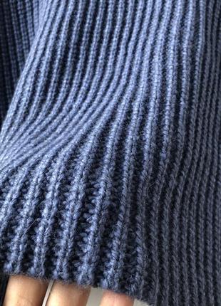 Свитер / вязаный оверсайз свитер h&amp;m - xs состояние отлично в составе шерсть4 фото