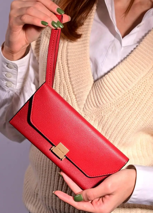 Кошелек женский красный код 451