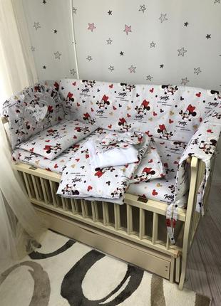 Комплект постельного белья baby comfort кроха мини-маус1 фото