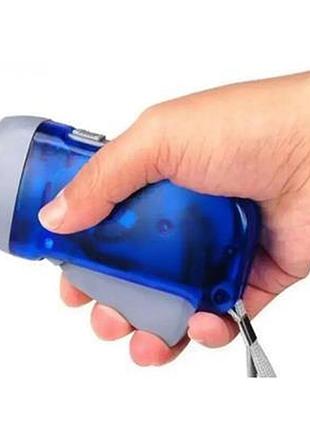 Ліхтар-динамо ручний світлодіодний арт. 03400