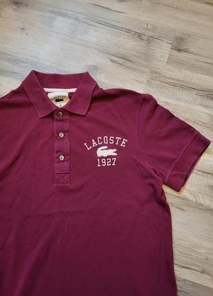 Футболка поло lacoste 19272 фото