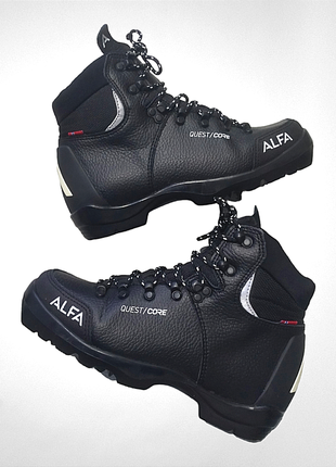 Гірськолижні шкіряні туристичні черевики alfa