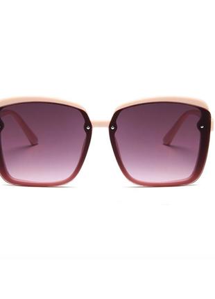 Рожеві окуляри сонцезахисні3 фото