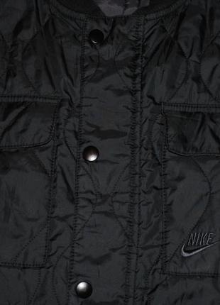 Nike sportwear найк бомбер куртка утеплена5 фото