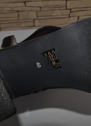 Шикарные ботинки марсала кожа firetrap 40р,как новые2 фото