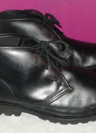 Кожанные ботинки timberland